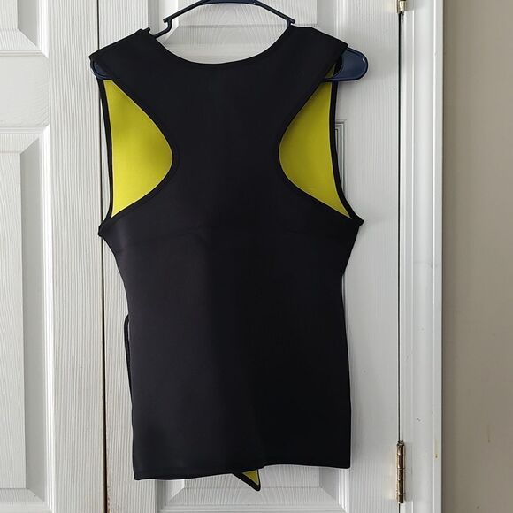 Cimkiz Mens Sweat Sauna Vest for Waist Trainer Zipper Neoprene Zipper Suit - Picture 5 of 7